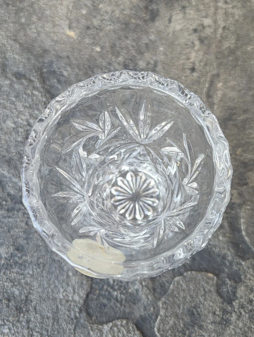 Lenox Full-Lead Crystal Star 4 Inch Bud Vase